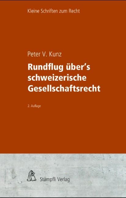 Produktbild: Rundflug über's schweizerische Gesellschaftsrecht