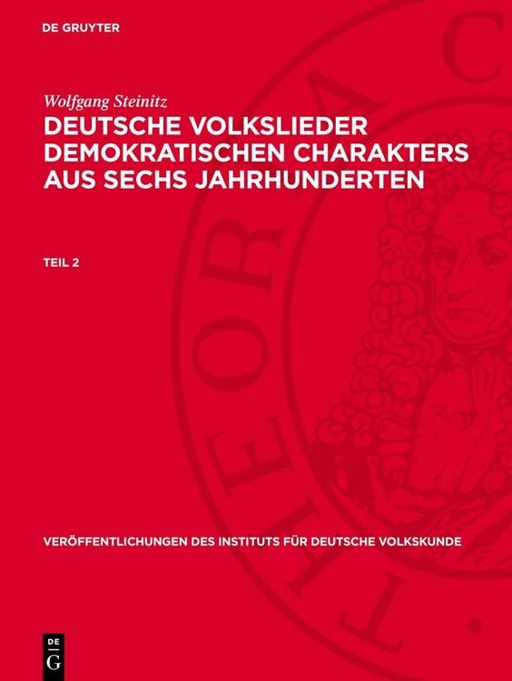 Produktbild: Deutsche Volkslieder demokratischen Charakters aus sechs Jahrhunderten. Teil 2