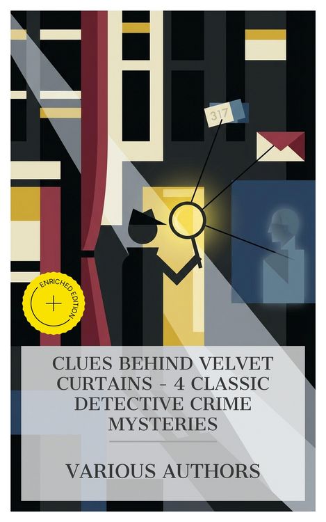 Produktbild: Clues Behind Velvet Curtains - 4 Classic Detective Crime Mysteries