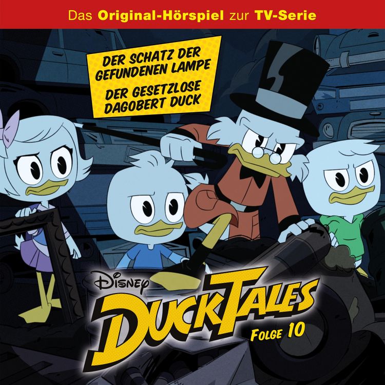 Produktbild: 10: Der Schatz der gefundenen Lampe / Der Gesetzlose Dagobert Duck (H&ouml;rspiel zur Disney TV-Serie)