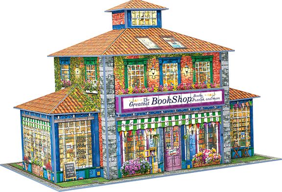 Produktbild: 3D Puzzle - Bookstore