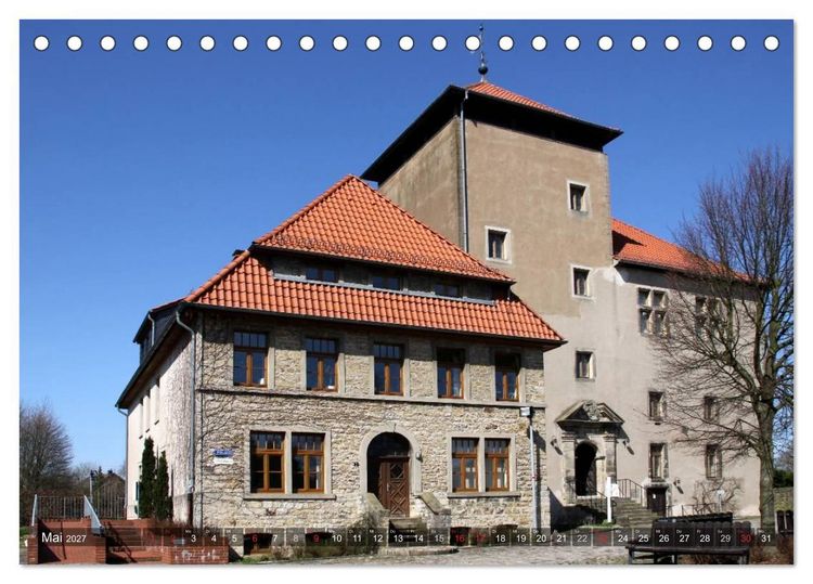 Produktbild: Deutsche Burgen (Tischkalender 2027 DIN A5 quer), CALVENDO Monatskalender