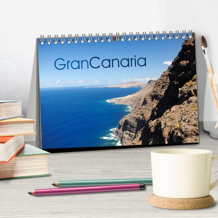 Produktbild: Gran Canaria 2026 (Tischkalender 2026 DIN A5 quer), CALVENDO Monatskalender