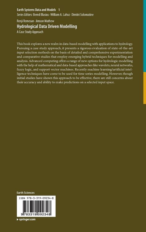 Produktbild: Hydrological Data Driven Modelling
