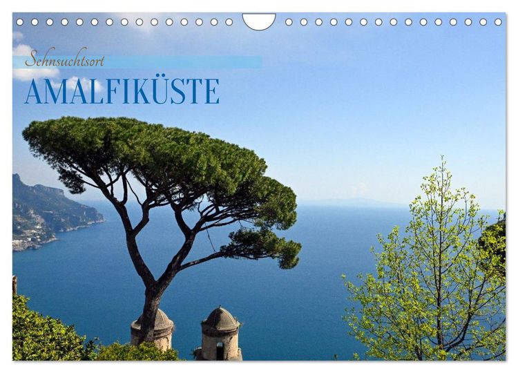 Produktbild: Sehnsuchtsort Amalfik&uuml;ste (Wandkalender 2026 DIN A4 quer), CALVENDO Monatskalender