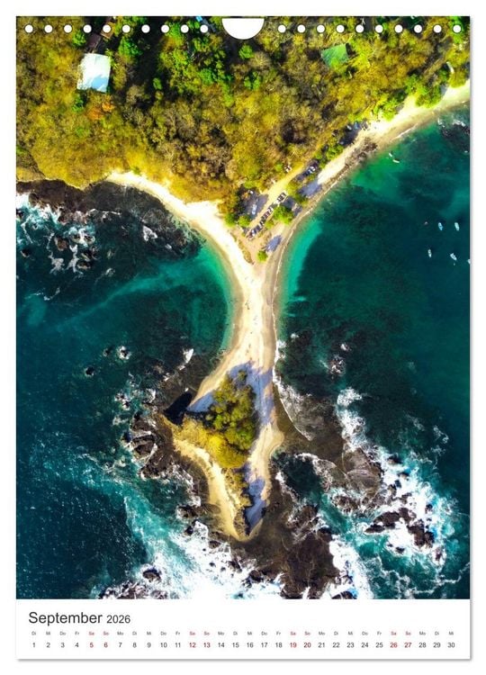 Produktbild: Faszination Costa Rica (Wandkalender 2026 DIN A4 hoch), CALVENDO Monatskalender