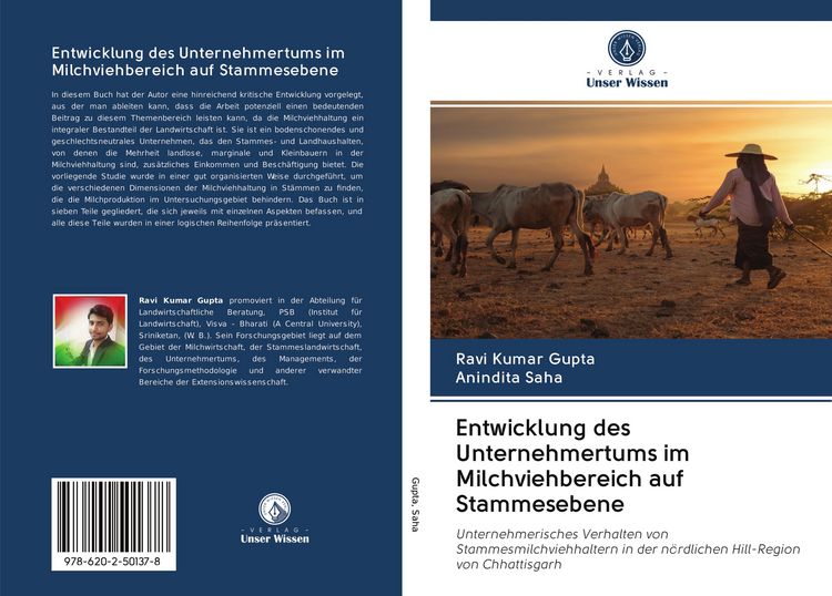 Produktbild: Entwicklung des Unternehmertums im Milchviehbereich auf Stammesebene
