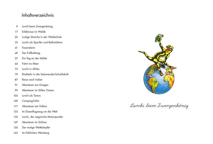 Produktbild: Lurchis Abenteuer 1: Das lustige Salamanderbuch