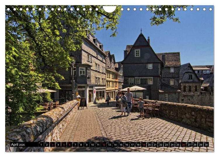 Produktbild: Stadtansichten Wetzlar, die historische Altstadt (Wandkalender 2026 DIN A4 quer), CALVENDO Monatskalender