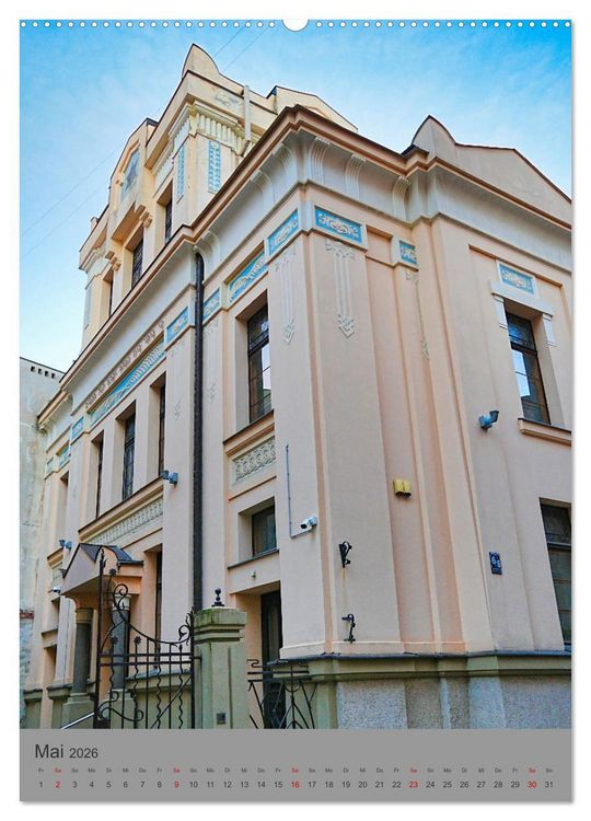 Produktbild: Judentum im Baltikum (hochwertiger Premium Wandkalender 2026 DIN A2 hoch), Kunstdruck in Hochglanz