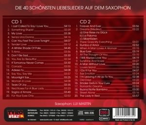 Produktbild: Die 40 sch&ouml;nsten Liebeslieder a.d.Saxophon-Instr.