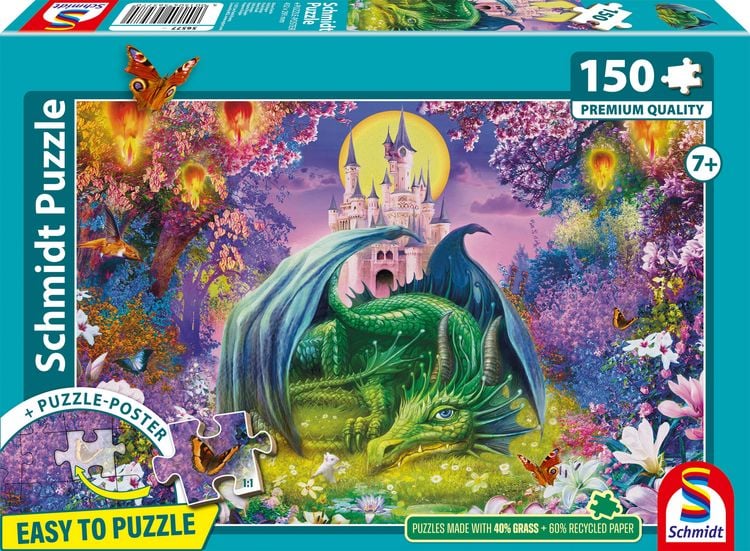 Produktbild: Kleiner Drache - Puzzle 150 Teile