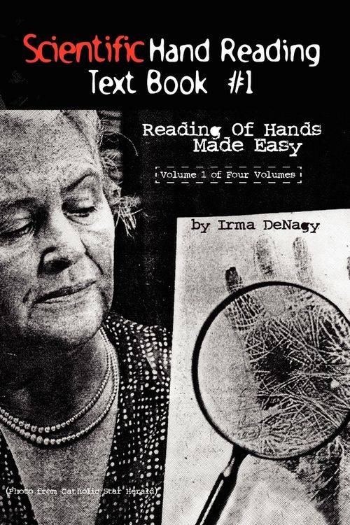 Produktbild: Scientific Hand Reading Text Book #1
