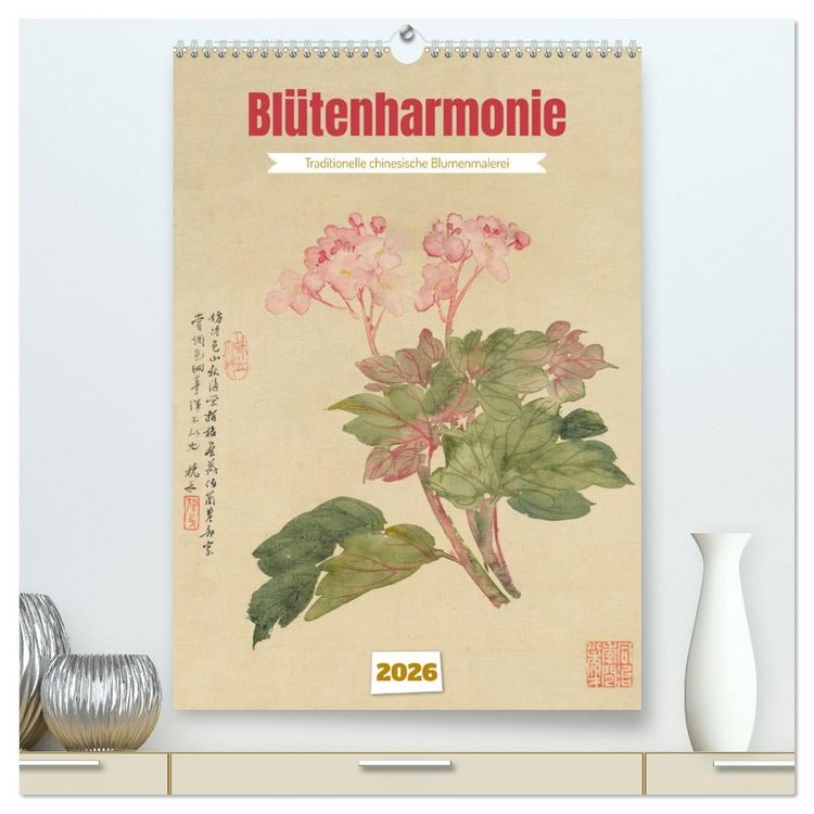 Produktbild: Bl&uuml;tenharmonie (hochwertiger Premium Wandkalender 2026 DIN A2 hoch), Kunstdruck in Hochglanz