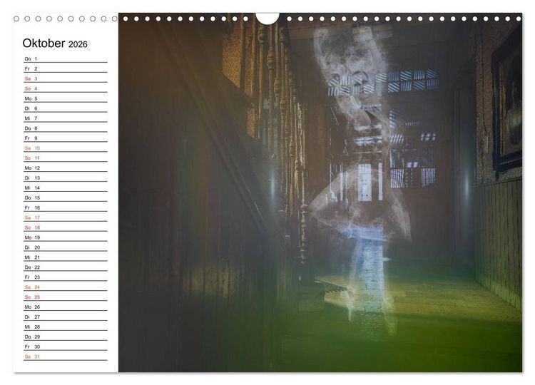 Produktbild: Geheimnisvolle Ballettwelt (Wandkalender 2026 DIN A3 quer), CALVENDO Monatskalender