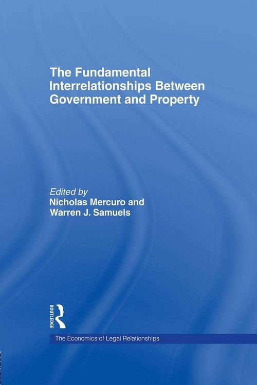 Produktbild: The Fundamental Interrelationships between Government and Property