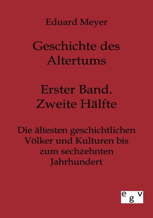 Produktbild: Geschichte des Altertums