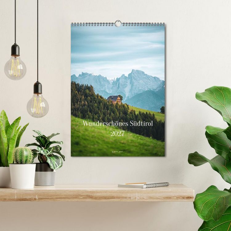 Produktbild: Wundersch&ouml;nes S&uuml;dtirol 2027 (Wandkalender 2027 DIN A3 hoch), CALVENDO Monatskalender