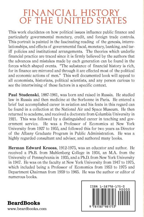 Produktbild: Financial History of the United States