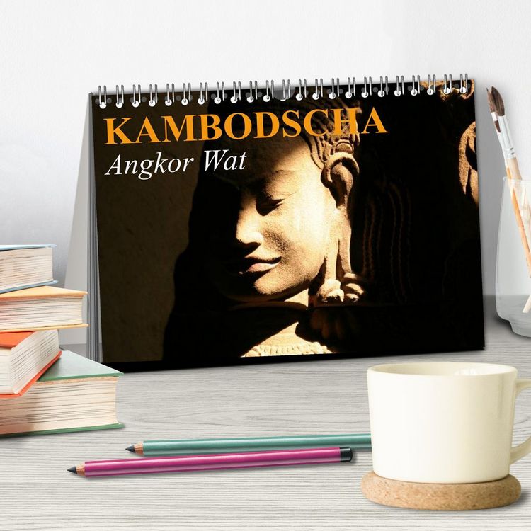 Produktbild: Kambodscha &bull; Angkor Wat (Tischkalender 2026 DIN A5 quer), CALVENDO Monatskalender