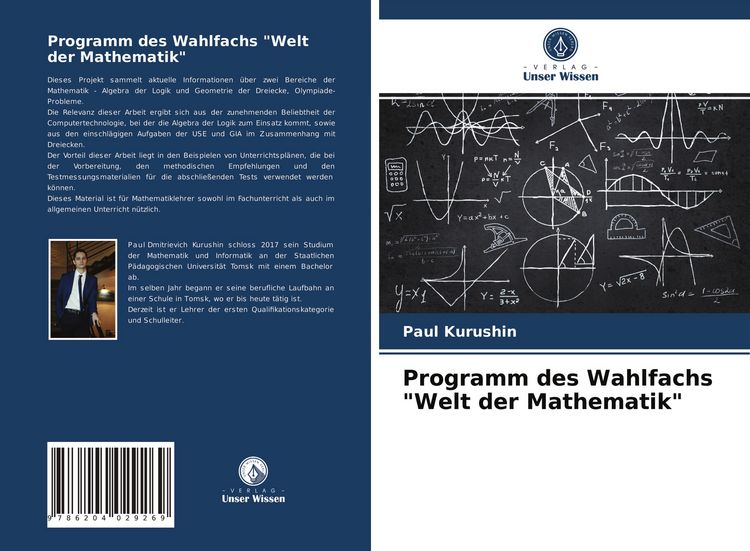 Produktbild: Programm des Wahlfachs "Welt der Mathematik"
