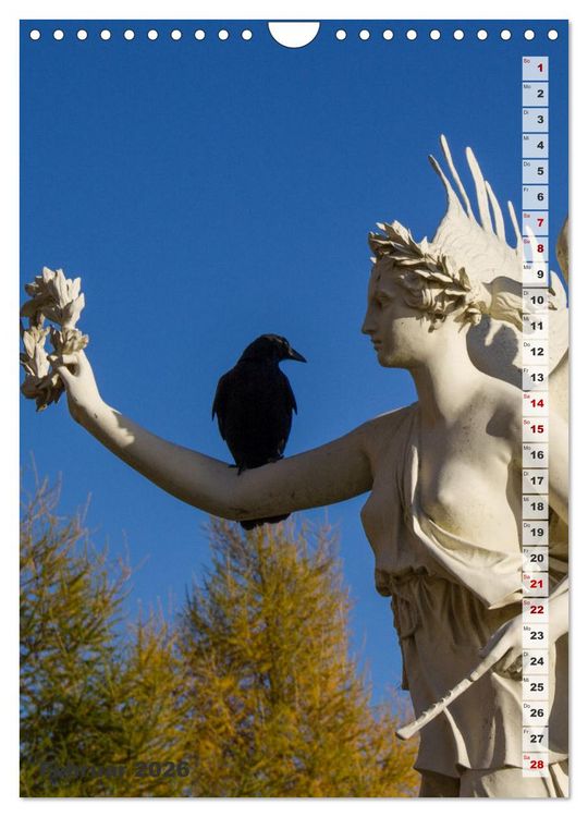 Produktbild: Schweriner Schloss - Impressionen aus Mecklenburg-Vorpommern (Wandkalender 2026 DIN A4 hoch), CALVENDO Monatskalender