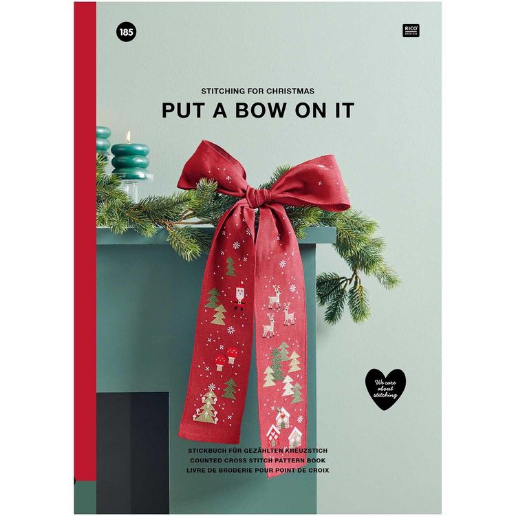 Produktbild: Stickbuch 185 Put a Bow on it, 64 Seiten, gez&auml;hlter Kreuzstich