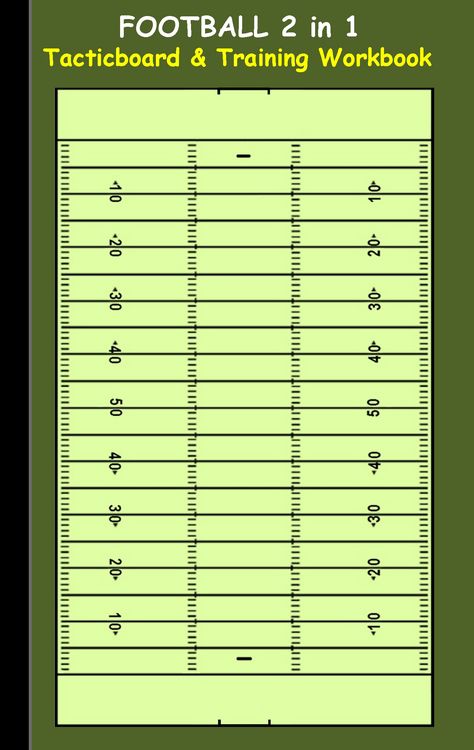 Produktbild: Football 2 in 1 Tacticboard and Training Workbook