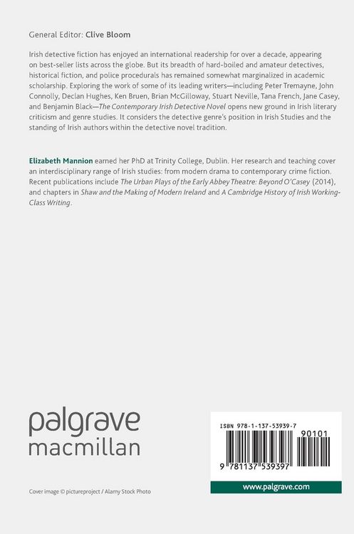 Produktbild: The Contemporary Irish Detective Novel