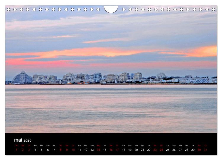 Produktbild: La Grande-Motte (Calendrier mural 2026 DIN A4 vertical), CALVENDO calendrier mensuel