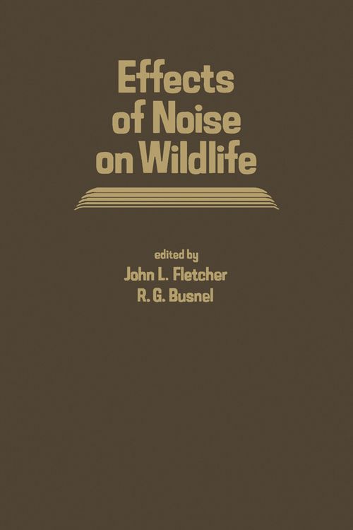 Produktbild: Effects of Noise On Wildlife