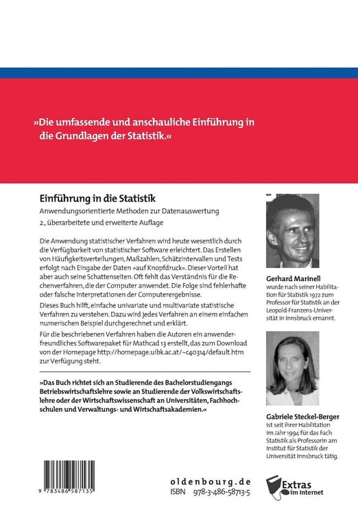 Produktbild: Einf&uuml;hrung in die Statistik