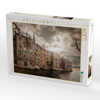 Produktbild: CALVENDO Puzzle Frei, wie ein Vogel in Rovinj! | 1000 Teile Lege-Gr&ouml;&szlig;e 64x48cm Foto-Puzzle f&uuml;r gl&uuml;ckliche Stunden