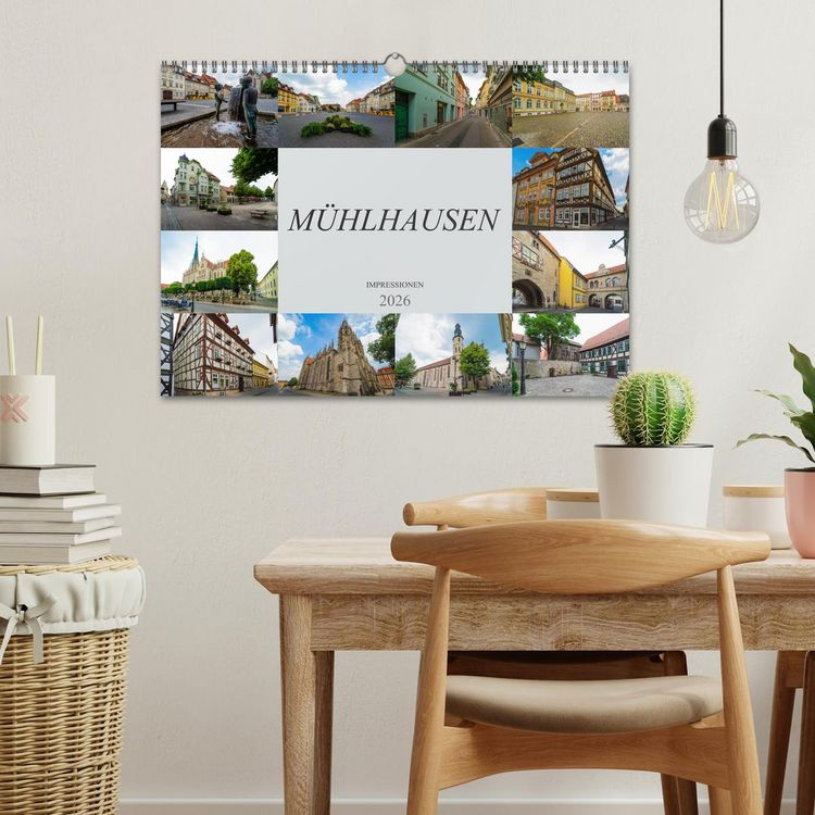 Produktbild: M&uuml;hlhausen Impressionen (Wandkalender 2026 DIN A3 quer), CALVENDO Monatskalender