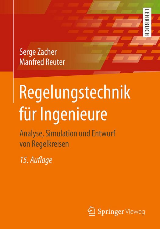 Produktbild: Regelungstechnik f&uuml;r Ingenieure