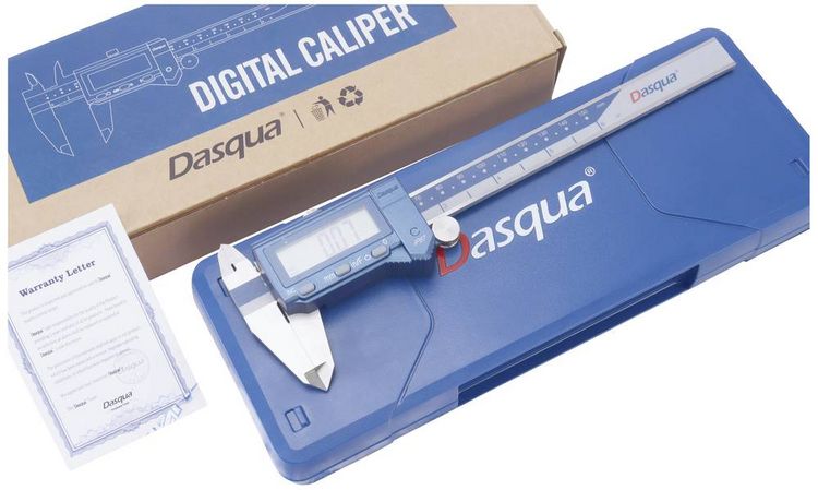 Produktbild: Dasqua 2015-2405 DIN EN 862, &Ouml;lbest&auml;ndiger IP67-Digitalmessschieber Messbereich (max.): 150 mm Edelstahl 1 St.