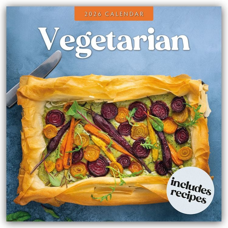 Produktbild: Vegetarian – Vegetarisch 2026 – 16-Monatskalender