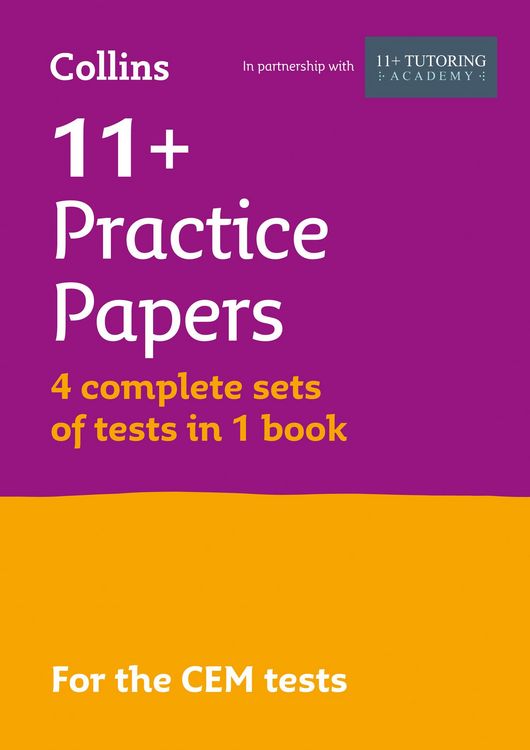 Produktbild: 11+ Verbal Reasoning, Non-Verbal Reasoning & Maths Practice Papers (Bumper Book with 4 sets of tests)