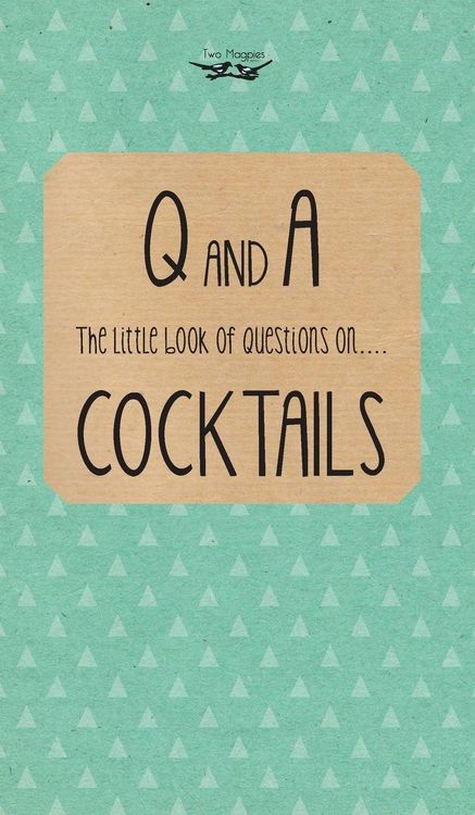 Produktbild: Little Book of Questions on Cocktails