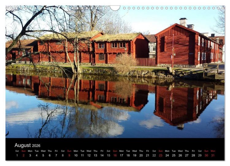 Produktbild: Monuments of Sweden 2026 (Wall Calendar 2026 DIN A3 landscape), CALVENDO 12 Month Wall Calendar