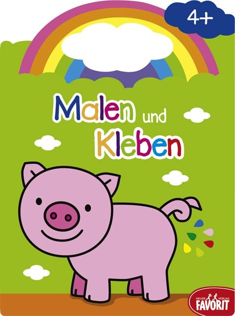 Produktbild: Malen und Kleben &ndash; Schwein (ab 4 Jahren)
