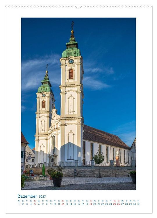 Produktbild: Bad Waldsee (Wandkalender 2027 DIN A2 hoch), CALVENDO Monatskalender