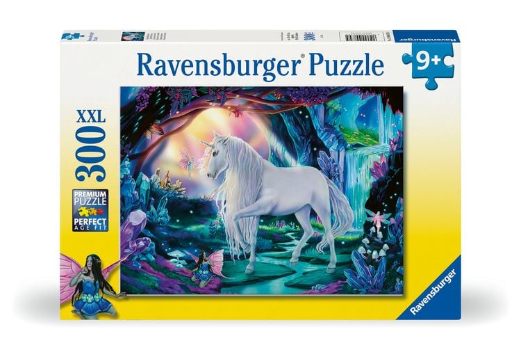 Produktbild: Kinderpuzzle 300 XXL Teile - Kristall-Einhorn