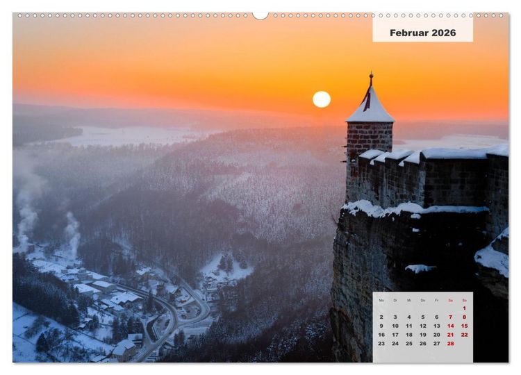 Produktbild: Sch&ouml;nes Ostdeutschland (Wandkalender 2026 DIN A2 quer), CALVENDO Monatskalender