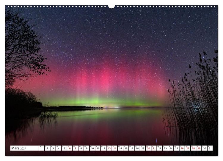 Produktbild: Mystische Momente in Mecklenburg-Vorpommern (Wandkalender 2027 DIN A2 quer), CALVENDO Monatskalender