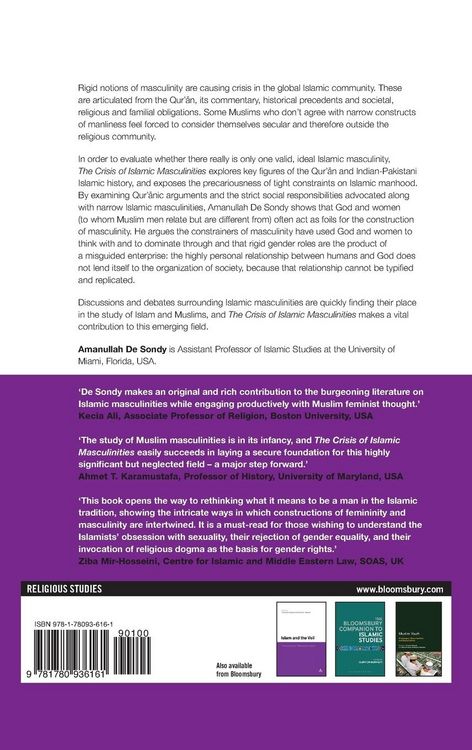 Produktbild: The Crisis of Islamic Masculinities