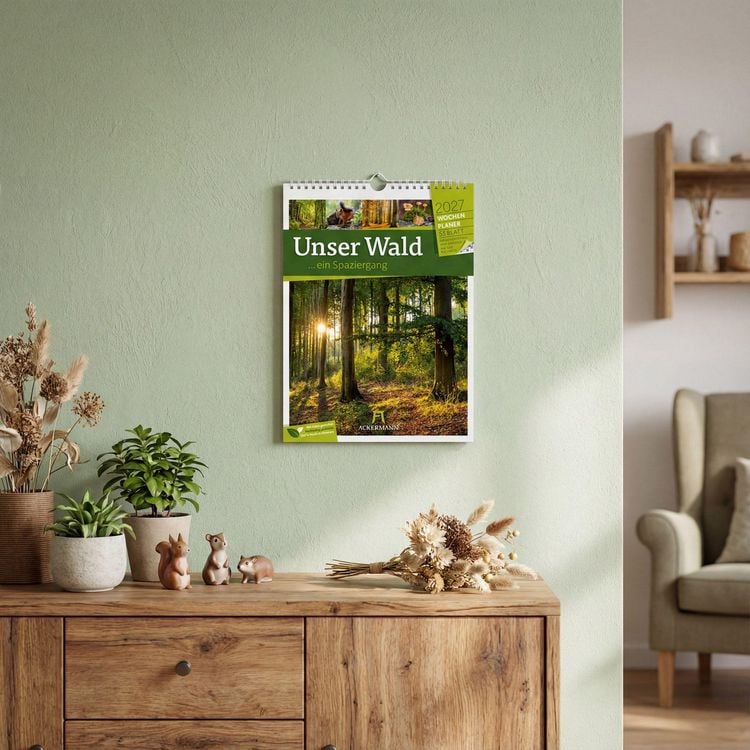 Produktbild: Unser Wald Wochenplaner Kalender 2027