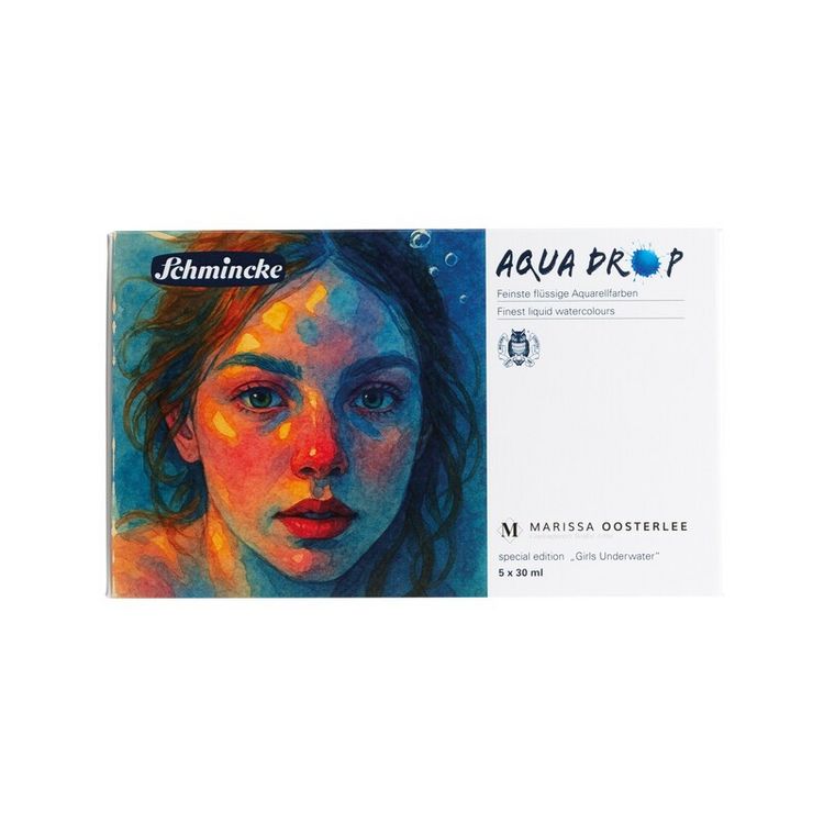 Produktbild: Schmincke Aqua Drop Kartonset, 5 x 30 ml Girls underwater Edition