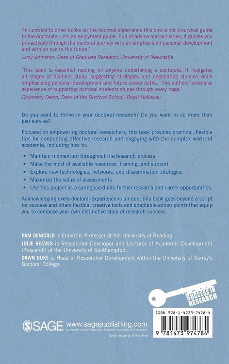 Produktbild: Fulfilling the Potential of Your Doctoral Experience