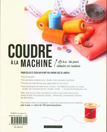 Produktbild: Coudre &agrave; la machine : le b.a.-ba pour d&eacute;buter en couture